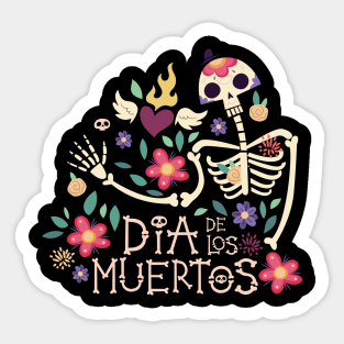 Dia De Los Muertos Sticker